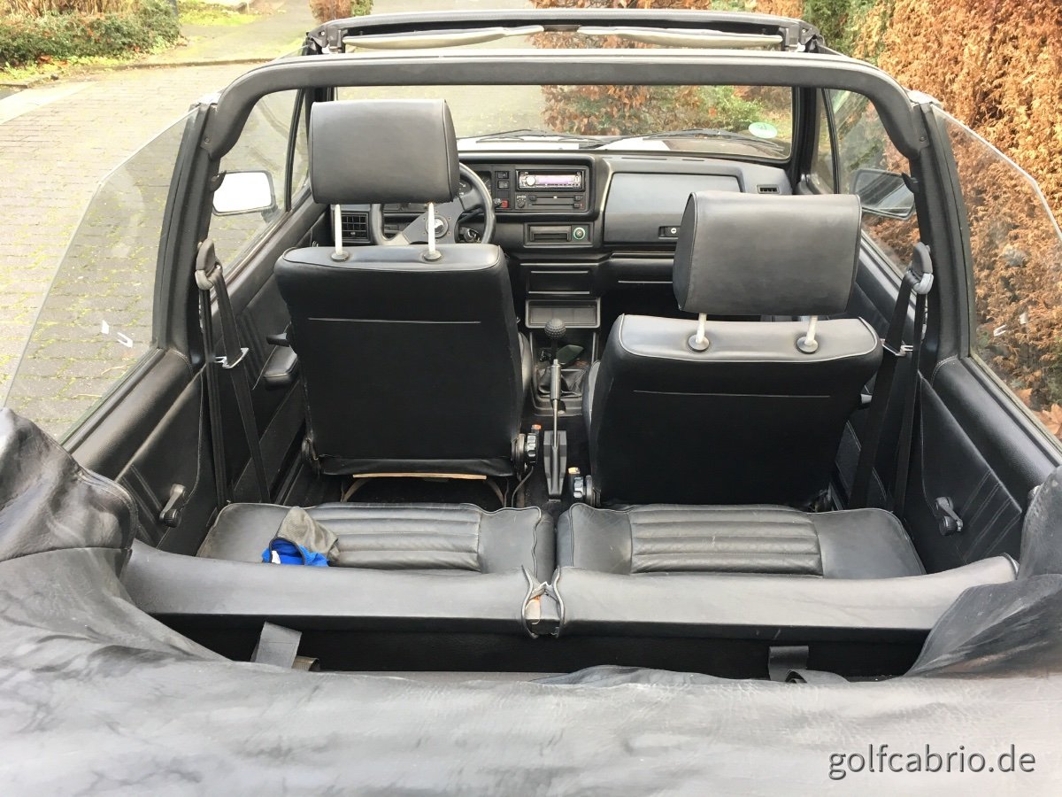 Neuerwerb Golf 1 Cabrio BJ 1992 Motor 2H 98 Ps - Golf 1 Cabrio