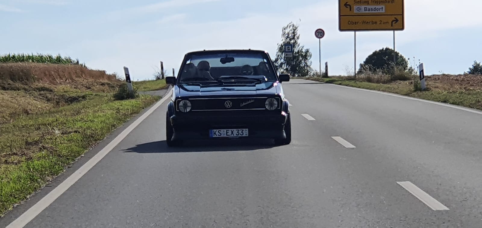 Zwerg am fahren