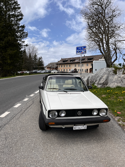 Auf dem "Hausberg" Col de Marchairuz, Passhöhe 1447 m