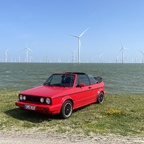 Mit dem Sporti am Ijsselmeer