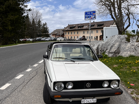 Auf dem "Hausberg" Col de Marchairuz, Passhöhe 1447 m