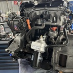 Der Motor ist wieder komplett!