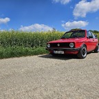 Erdbeerkörbchen am Feld