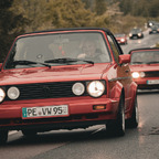 Golf 1 Cabrios im Harz unterwegs