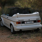 Golf 1 Cabrio „Bianca“ in Spanien