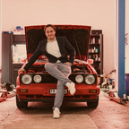 Grüsse aus der Werkstatt mit Golf 1 Cabrio Sportline