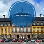 Ausfahrt des JT am Schloss Arolsen